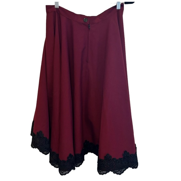 Spin Doctor for ModCloth Hi/Lo Circle Skirt Large - Picture 2 of 4